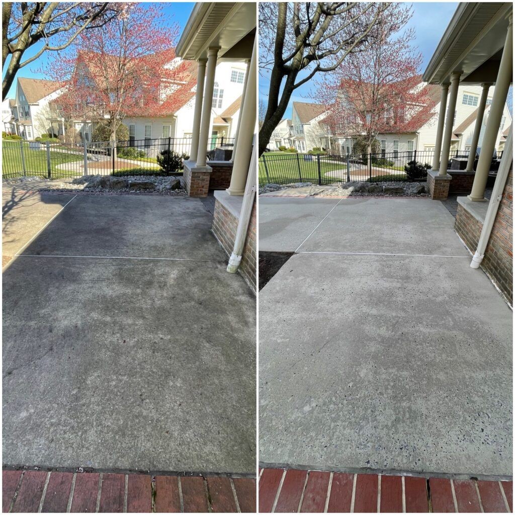 Driveway and Sidewalk Cleaning